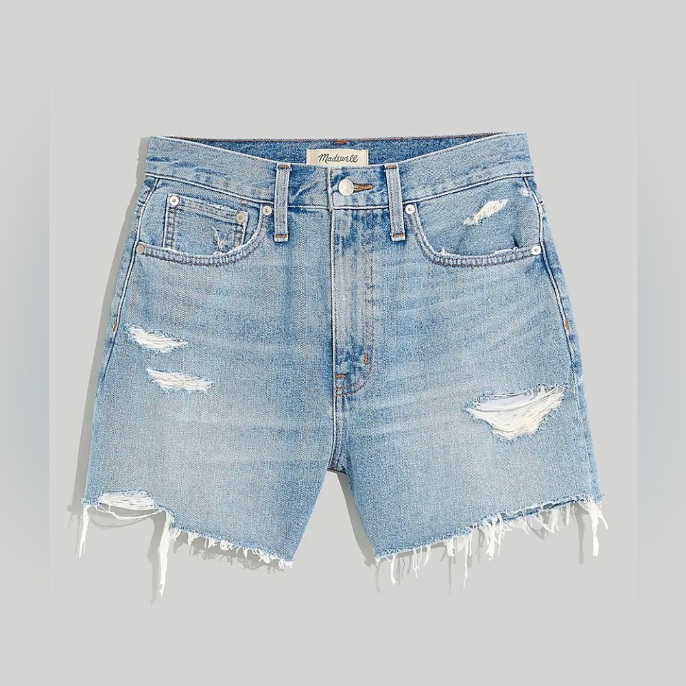 Madewell MomJean Shorts